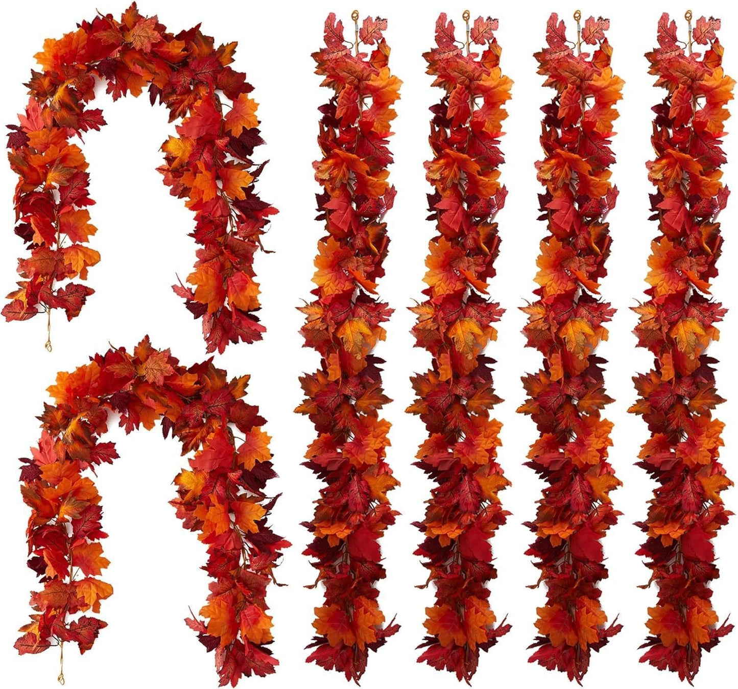 Autumn Decorative Rattan-B Maple Leaf-1 pack