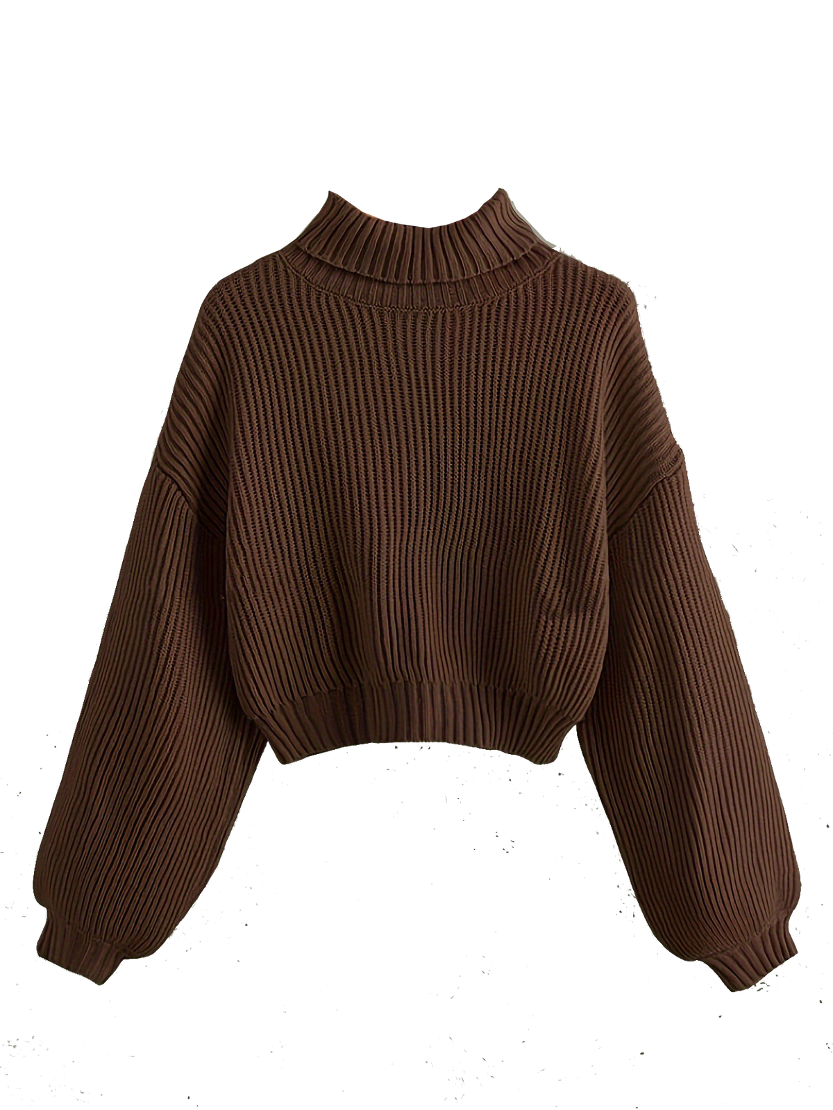 Turtle Neck Sweater Elegant Long Sleeve