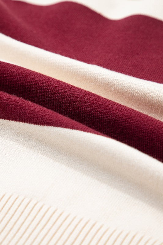 Olivia Knitted Polo Collar Sweater