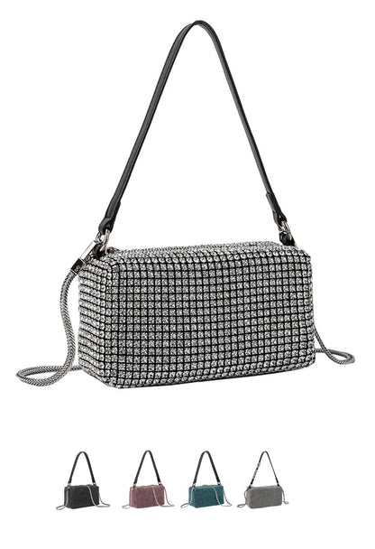 Rhinestone Bag Chain Evening  Shoulder Purse crossbody