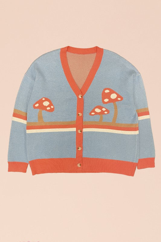 Mushroom cardigan
