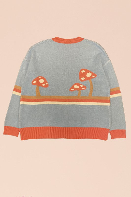 Mushroom cardigan