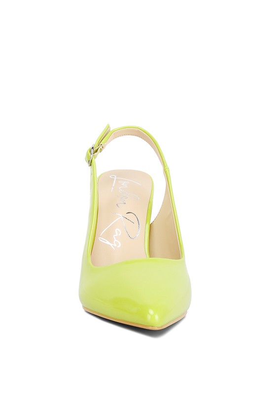 Dalaney Slingback High Block Sandals