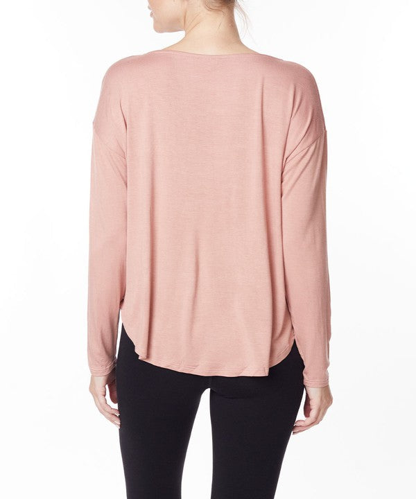 BAMBOO DOLMAN LONG SLEEVE TOP