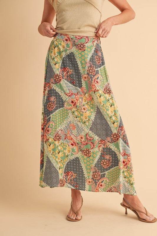 Bradyn Print Skirt