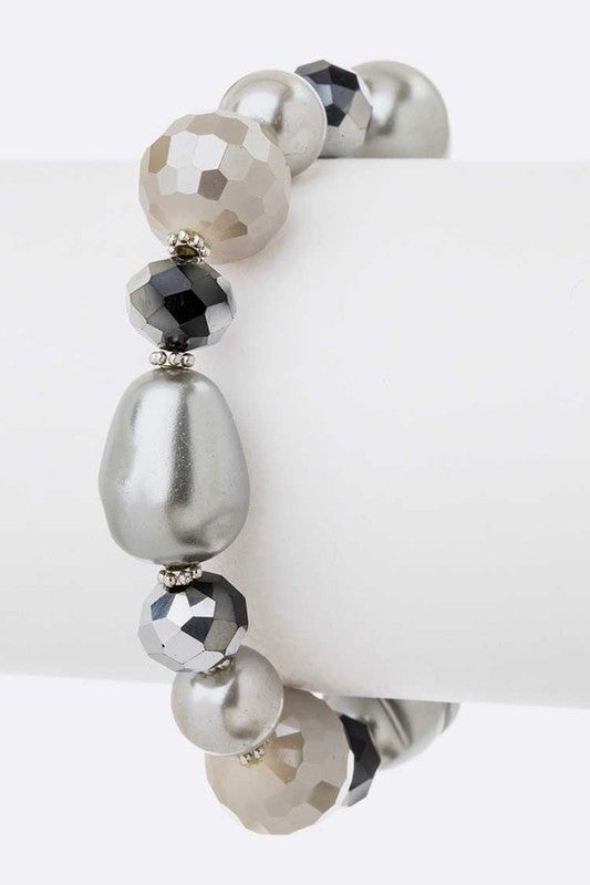 Mix Beads Stretch Bracelet