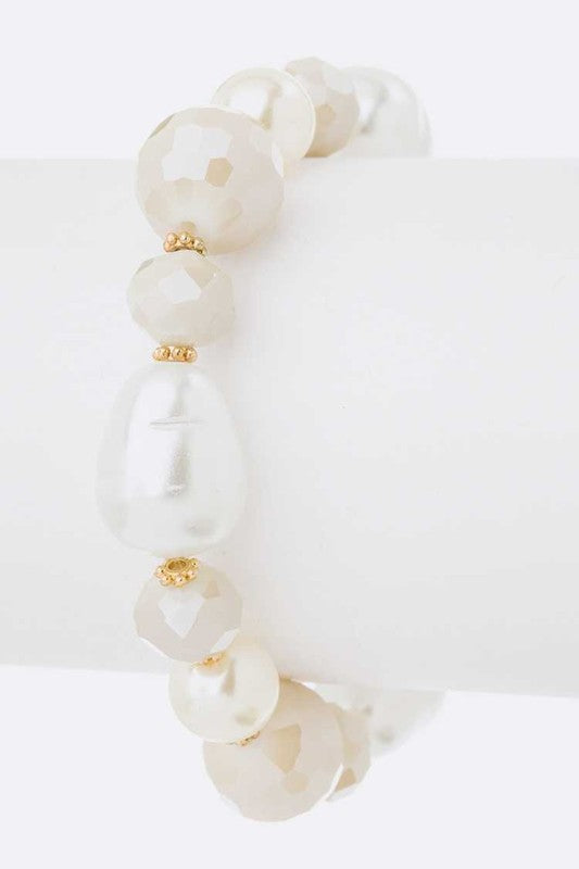 Mix Beads Stretch Bracelet