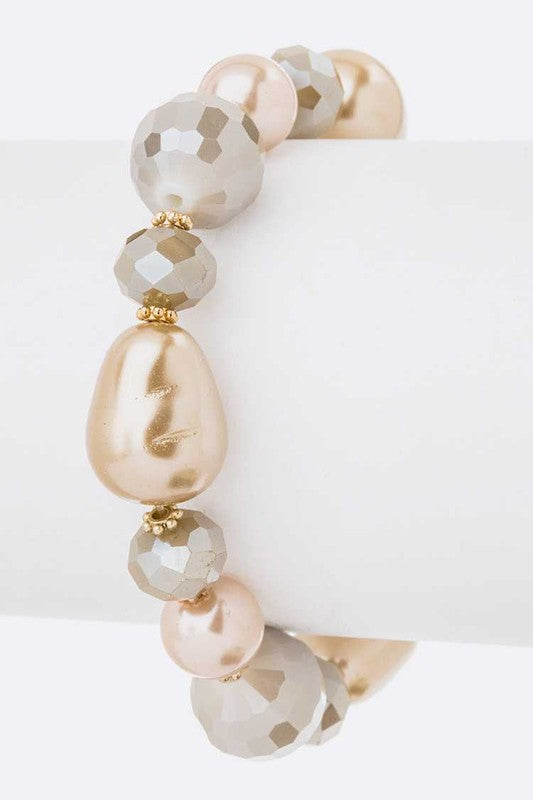 Mix Beads Stretch Bracelet
