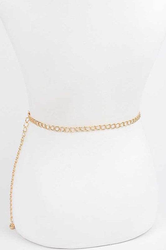 Bejewel Statement Chain Belt