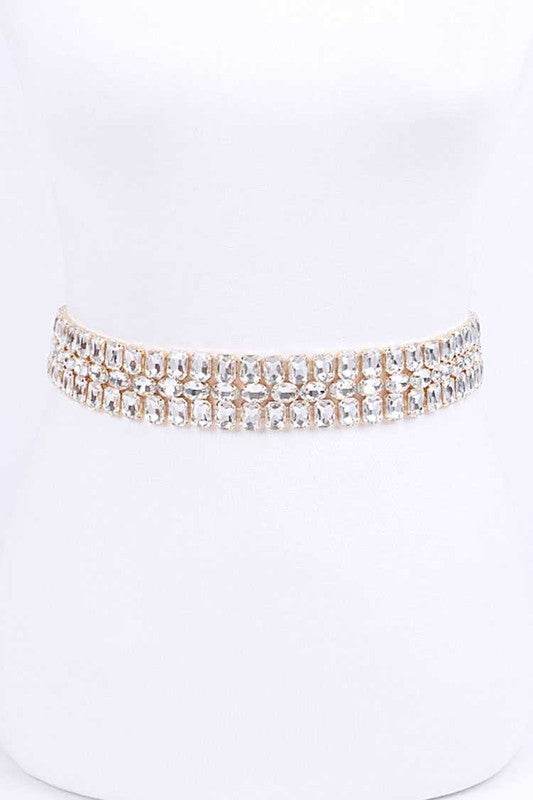 Bejewel Statement Chain Belt