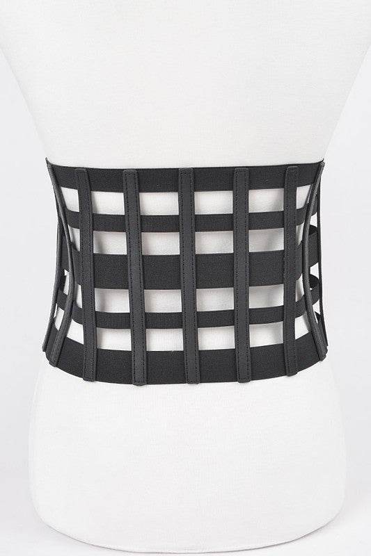 Zip Up Iconic Corset Belt