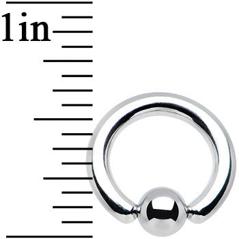 10G 3/8 Stainless Steel BCR Captive Ring