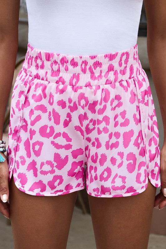 Plaid High Waisted Athletic Shorts