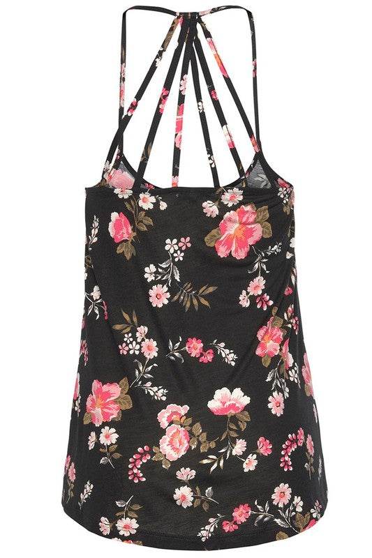 Women Spaghetti Strap Fit Casual Sleeveless Tops