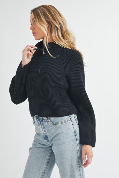 Debbie Half-Zip Sweater