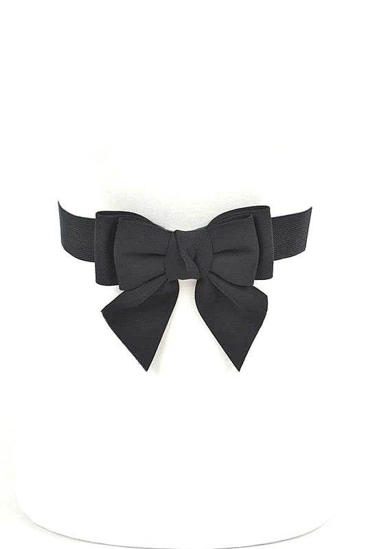 Bow Tie Fashion Elastic Belt