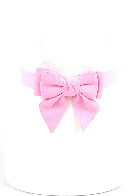 Bow Tie Fashion Elastic Belt