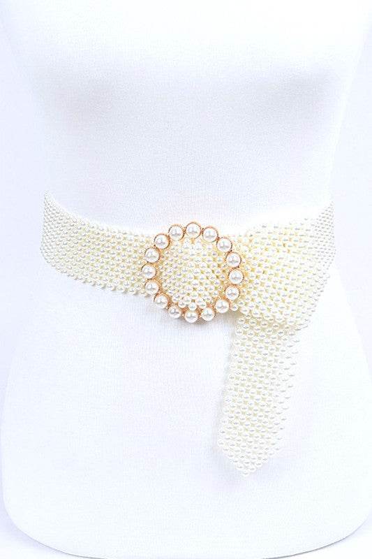 Pearl Beaded Iconic Fashion Belt