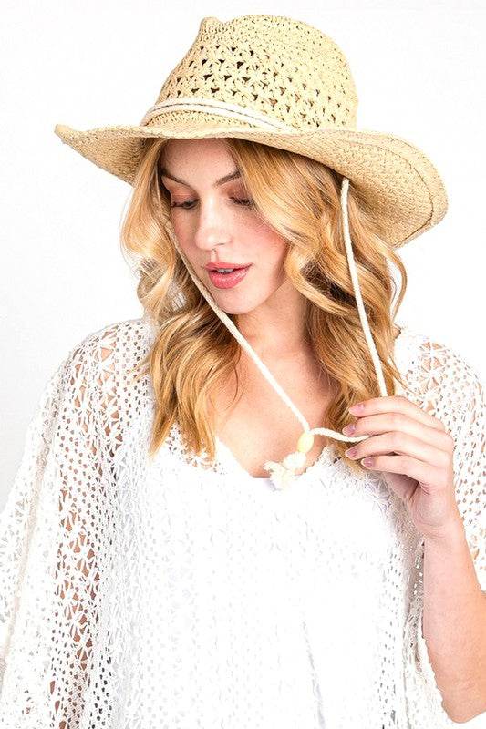 Straw Cowboy Summer Hat