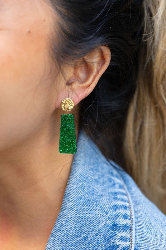 Mia MIni - Green Glitter