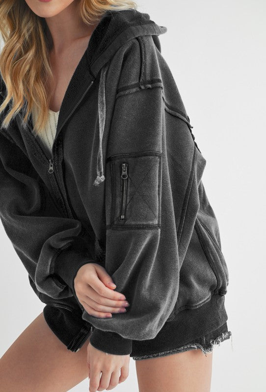 Fiori Hoodie Jacket