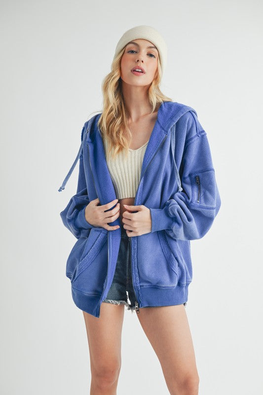Fiori Hoodie Jacket