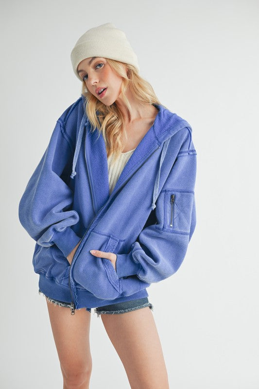 Fiori Hoodie Jacket