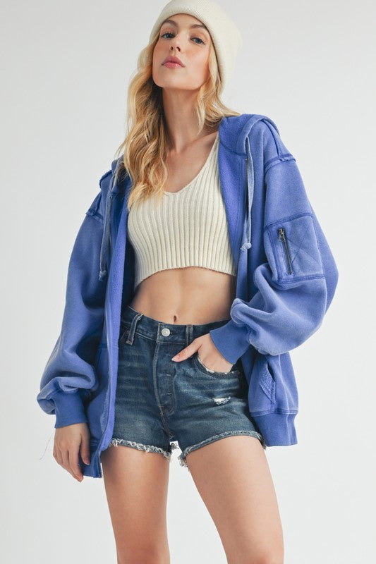 Fiori Hoodie Jacket