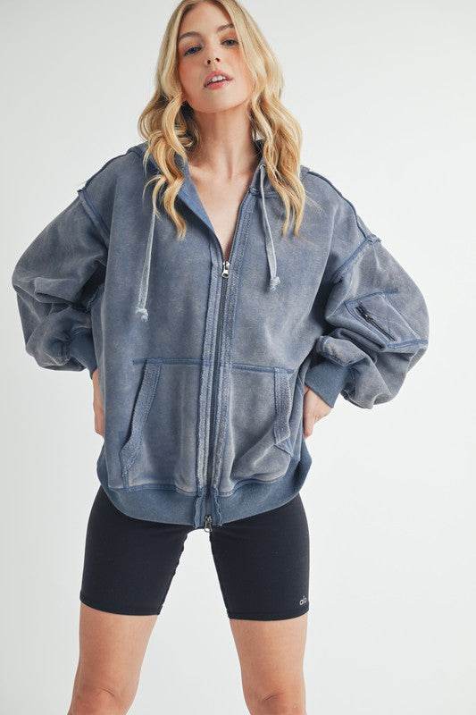 Fiori Hoodie Jacket