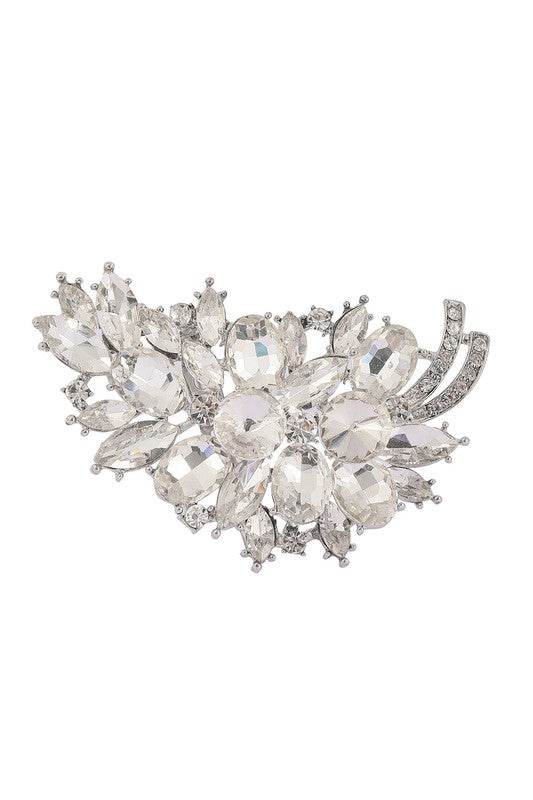 Rhinestone Shiny Grape Brooch