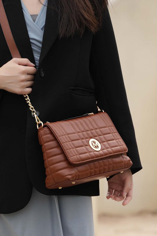 MKF Lola Quilted Women Shoulder Bag by Mia K