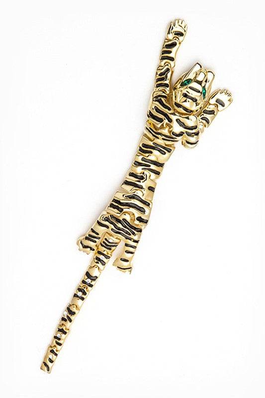 Iconic Tiger Fashion Brooch