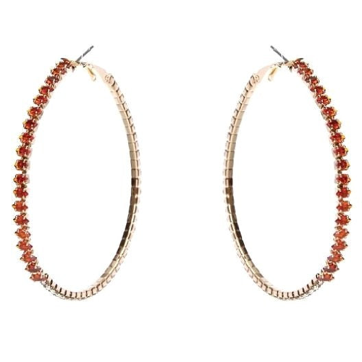 70mm Marquise Cut Halo CZ Hoop Earrings