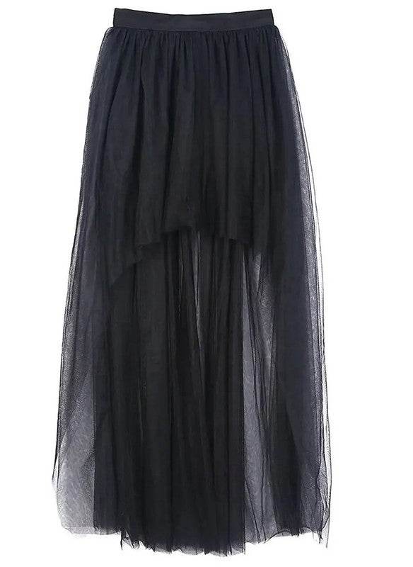Mesh High Low Tutu Skirt