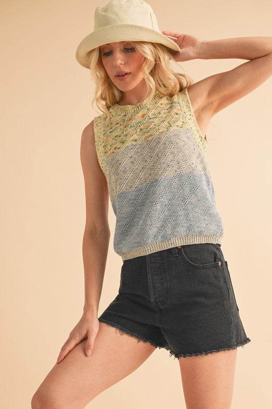 Lana Colorblock Tank