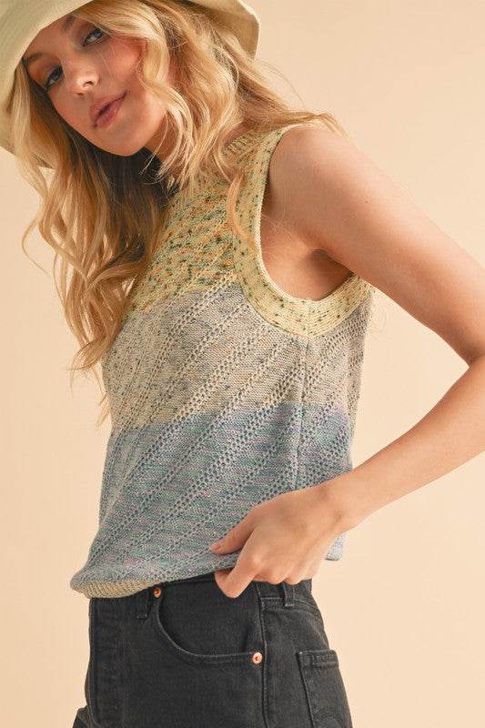 Lana Colorblock Tank