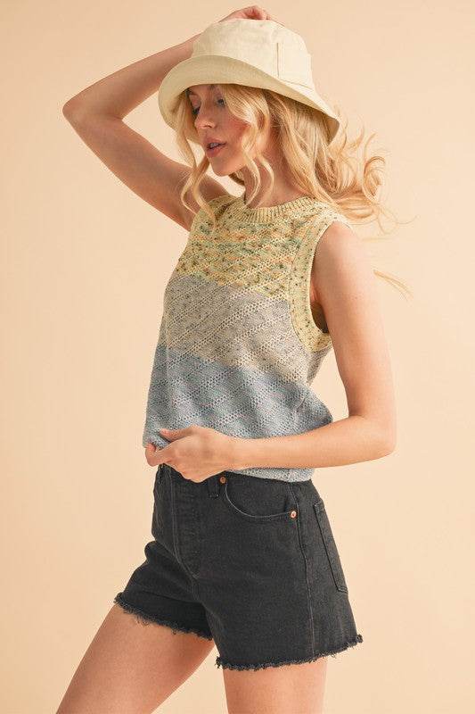 Lana Colorblock Tank