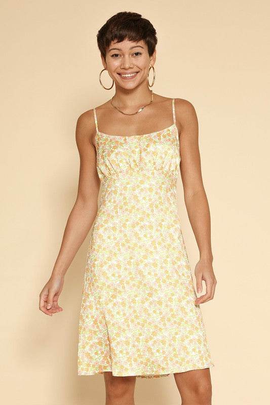 Floral midi dress