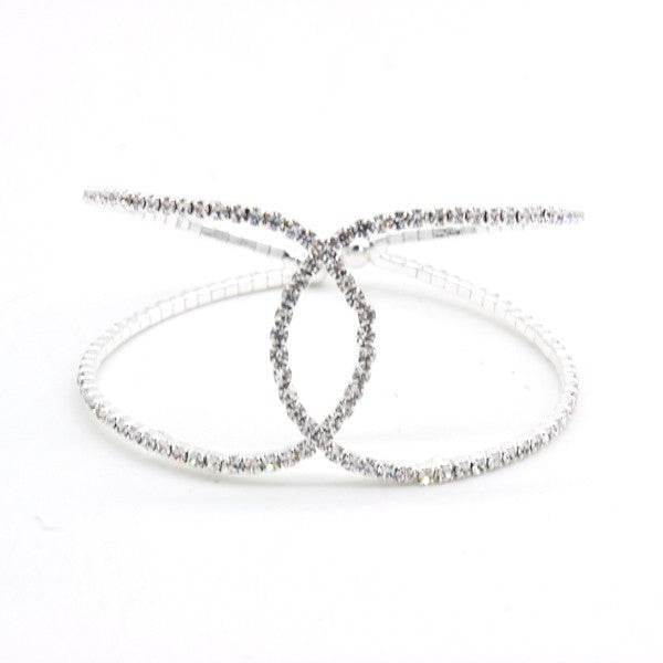 RHINESTONE BUTTERFLY CUFF