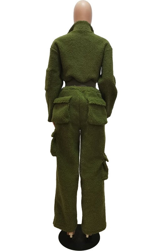 WOMEN FASHION TEDDY 2PCS SET