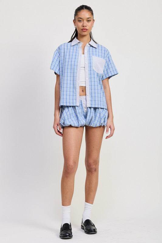 MIX MEDIA OVERSIZED SHIRT