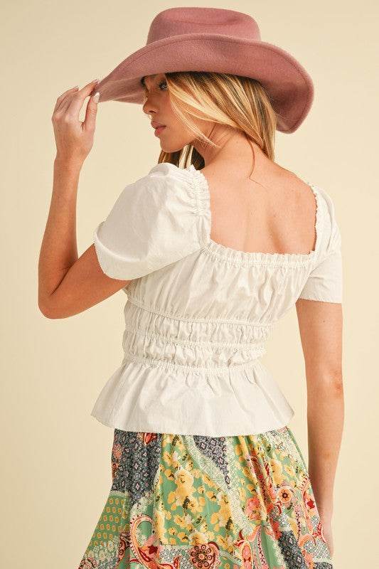 Petra Bow Top