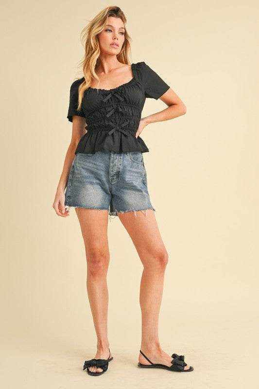 Petra Bow Top