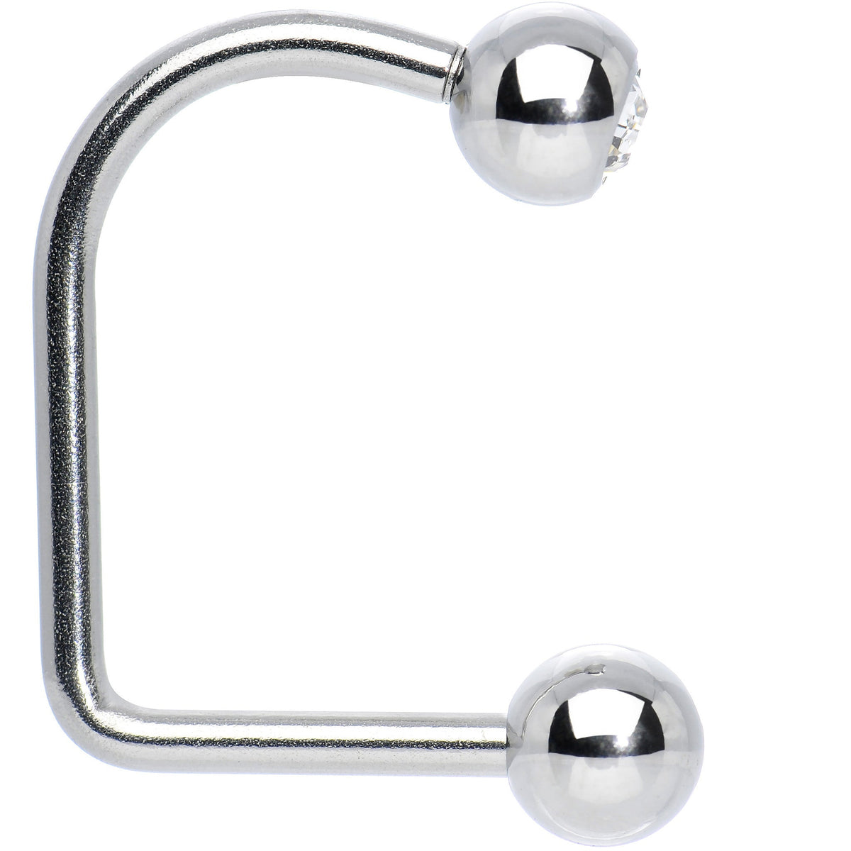 Single Crystal Lippy Loop Ball Labret