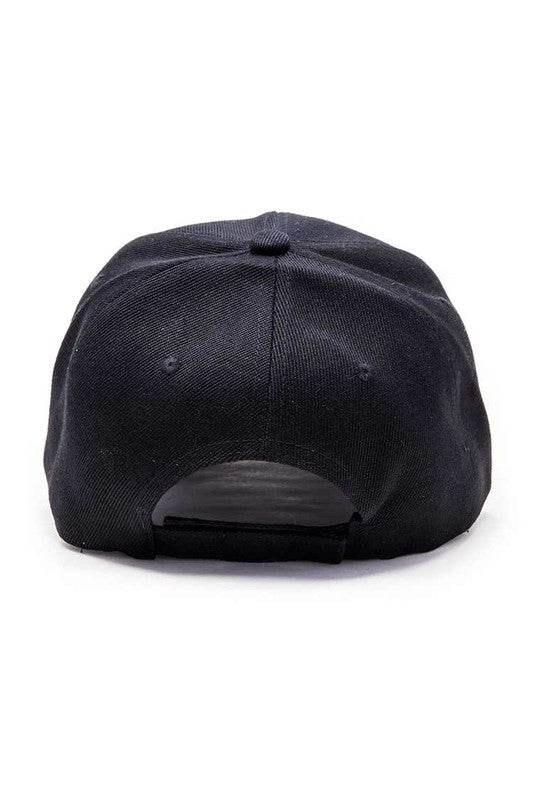 Mardi Gras Fleur De Lis Stone Embellished Cap