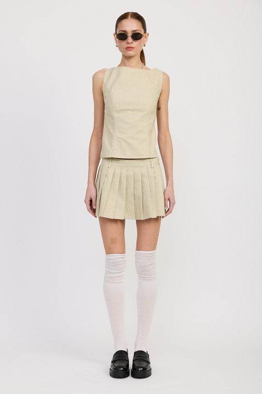 BACKLESS RIDER TOP