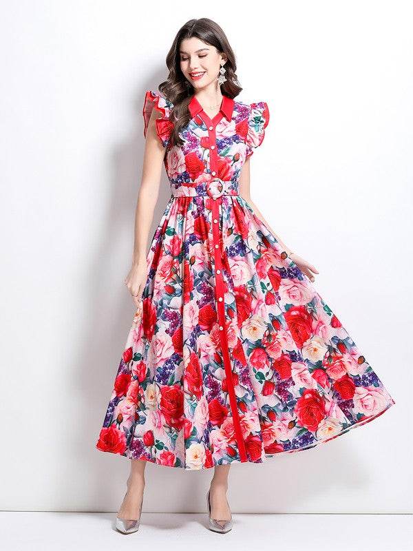 WOMEN FASHION LONG MAXI DRESS