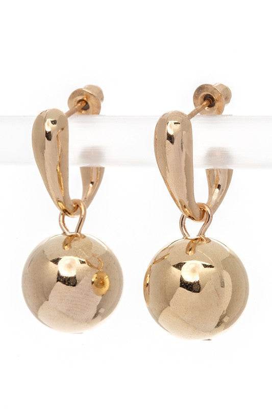 Dangling Bead Fashion Earrings