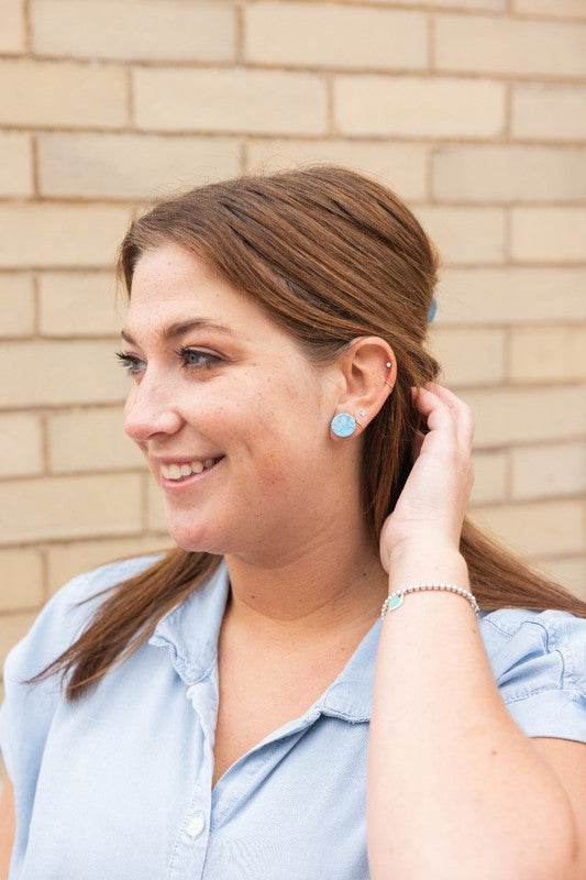 Sophie Studs - Turquoise