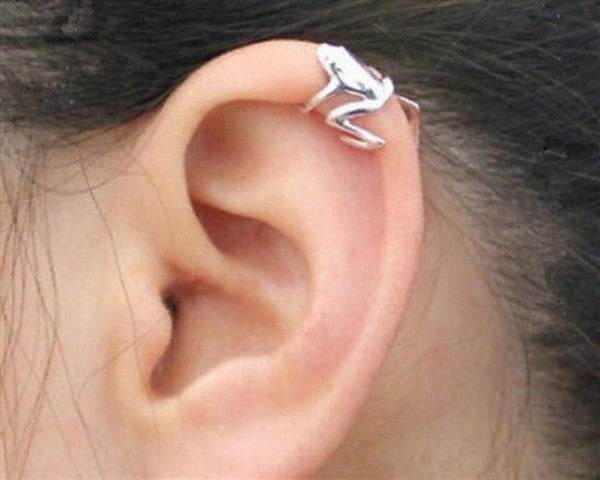 316L Stainless Steel Tree Frog Fake Cartilage Ear